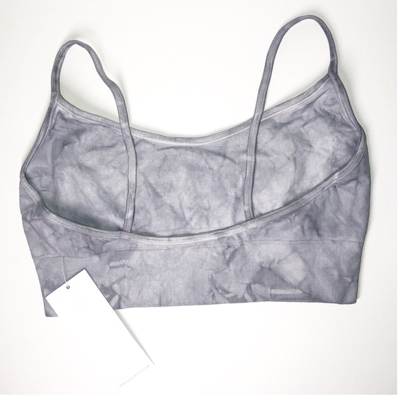 Spiritual Gangster Gray Marble Scoop Neck Brami - Picture 4 of 9